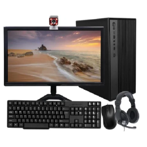 Desktop Computer Set with 20-inch HD LED Monitor, i5 2400, 16GB RAM, 256GB SSD + 500GB HDD, 2GB Graphics Card, Windows 10, MS Office