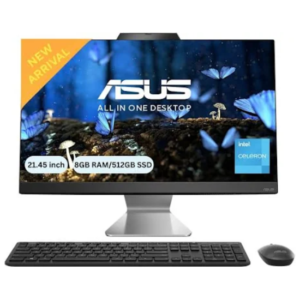 AiO A3 Series All in One Desktop, Intel 12th Gen Core i3 (8 GB DDR4/512 GB SSD/Windows 11 Home/21.45 Inch Screen