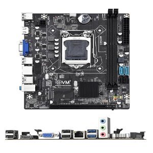 Motherboard H81JEL DDR3 with NVME Slot-Socket 1150 for 4th Gen Intel Core i7/i5/i3